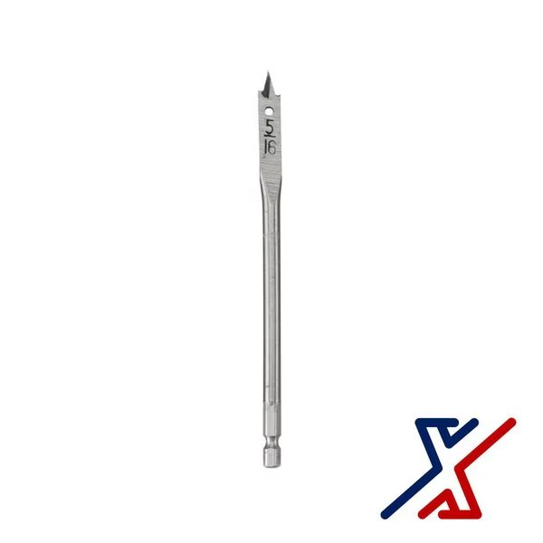 5/16 in. x 6 in. Long Spade Bit / Paddle Bit / Wood Bit 20 Bits by X1 Tools, X1 Tools, Mfr#: X1E-CON-BIT-SPA-2031x20