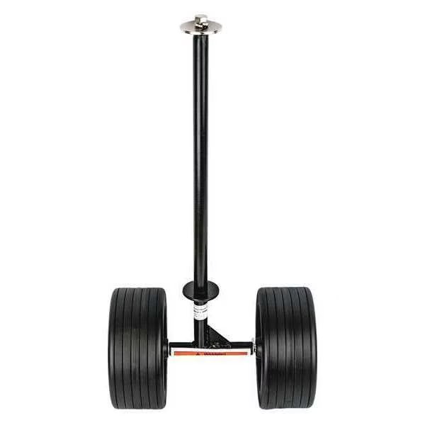 Extension Ladder Dolly, Aluminum/Plastic, Guardian Equipment, Mfr#: LD01