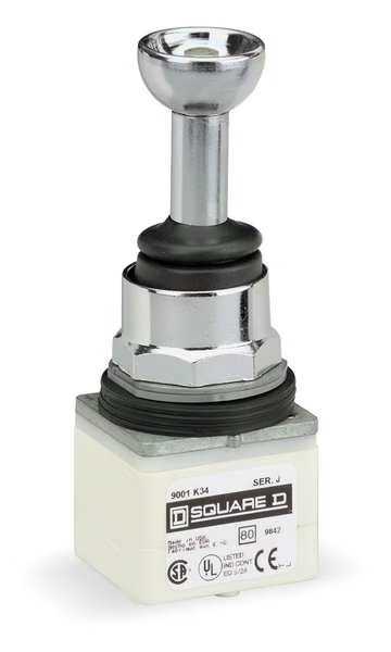 Joystick Operator, 30mm, 4 Dir, Momentary, Schneider Electric, Mfr#: 9001K34