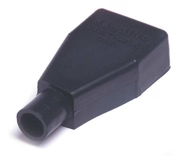 Terminal Protector, Plug-In, PVC, Black, PK5, Quickcable, Mfr#: 5724-360-005B