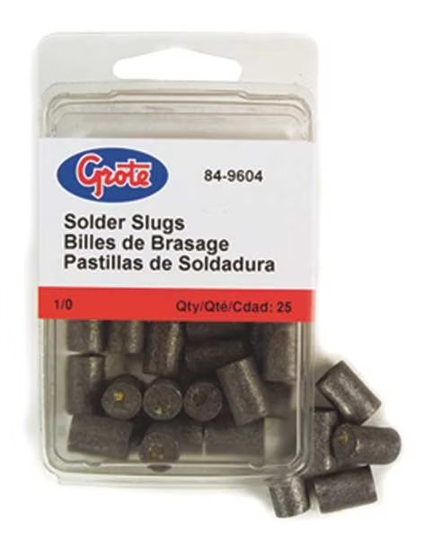Solder Pellet with Flux, Green, PK25, Grote, Mfr#: 84-9602