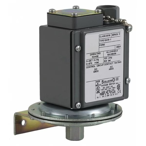 Vacuum Switch, Stndrd/Revers, 0 to 28.7
