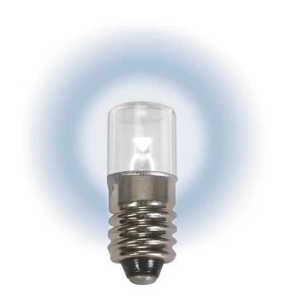 Miniature LED Bulb, LM1012MS, T3 1/4, 12V (Formerly LumaPro)