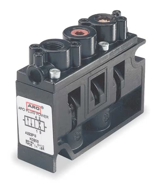Valve, Air, Pilot, 1/4 In, Aro, Mfr#: A222PD