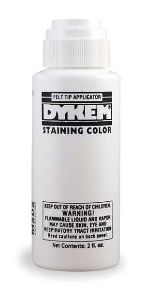 Opaque Staining Color, 8 oz, White, Dykem, Mfr#: 81427