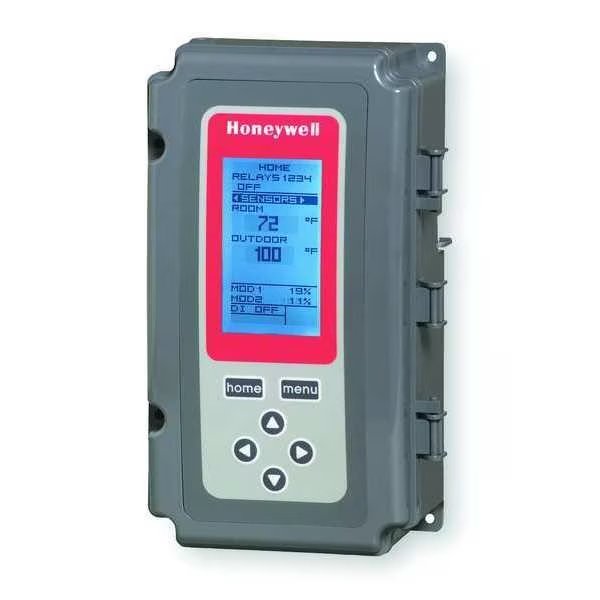 Electronic Temp Control, 24 to 240VAC, Honeywell, Mfr#: T775U2006