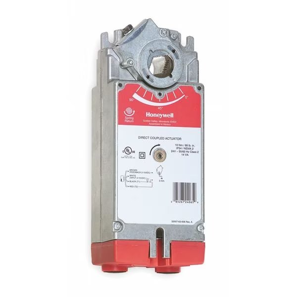 Electric Actuator, -40 to 140F, Honeywell, Mfr#: MS7520A2007/U