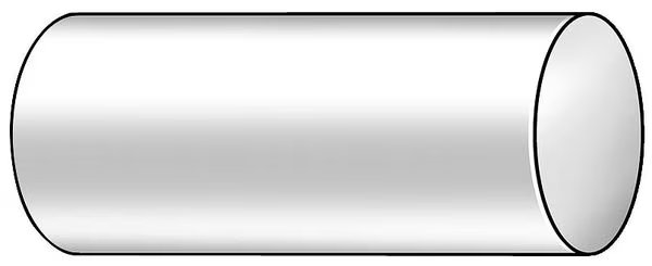 Centerless Round, 1045, 2 1/2 In D x3 Ft L, EnjoyTool Select, Mfr#: 3GTJ7