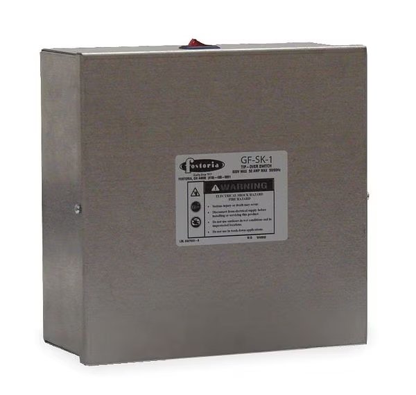 Ground Fault Sensing Switch, 10-1/3 In. W, Fostoria, Mfr#: GF-SK-1