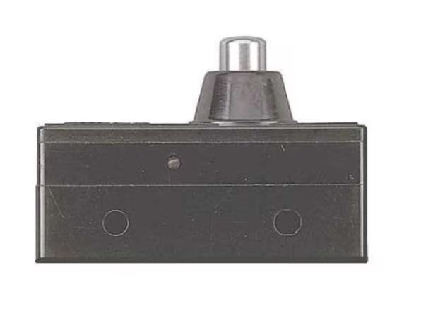 Industrial Snap Action Switch, Plunger, Short Actuator, SPDT, 15A @ 480V AC Contact Rating, Omron, Mfr#: Z-15GD