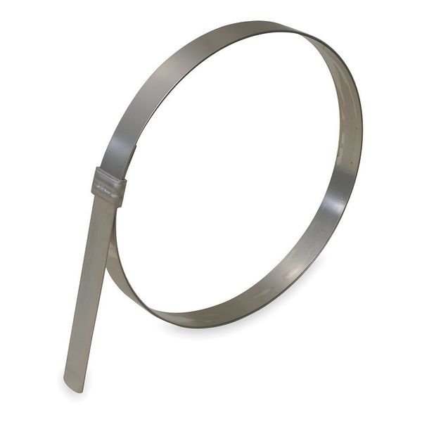 Band Clamp, SS, Min.Dia. 1-3/4 In., PK16, Band-It, Mfr#: GRS218