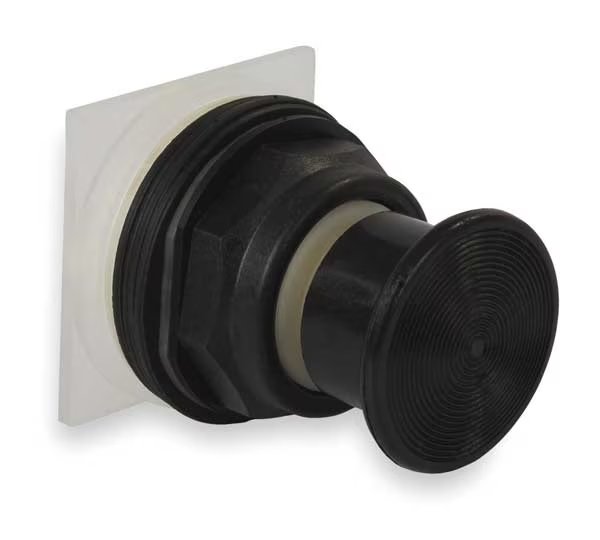 Push Button operator, 30 mm, Black, Schneider Electric, Mfr#: 9001SKR24B