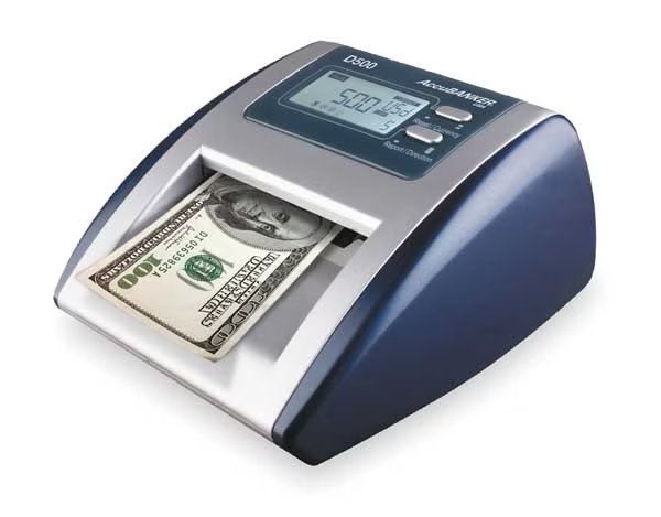 Digital Counterfeit Detector, Accubanker, Mfr#: D500