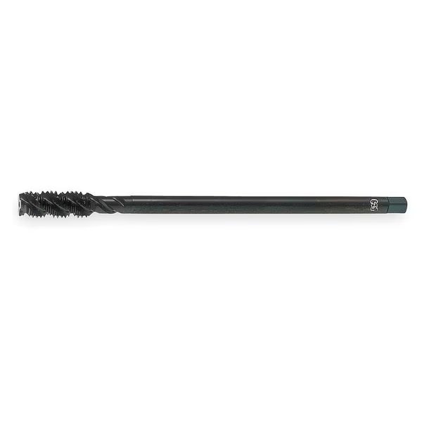 Spiral Flute Tap, #10-24, Modified Bottoming, UNC, 3 Flutes, Oxide, Osg, Mfr#: 1767101