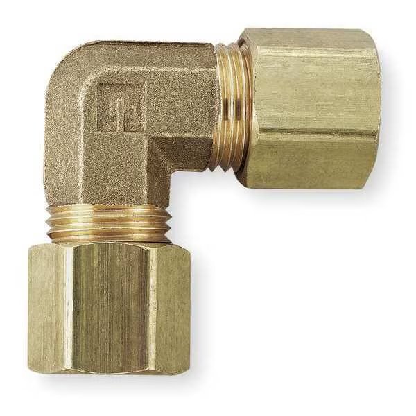1/2" Compression Brass Union Elbow 10PK, Parker, Mfr#: 165C-8