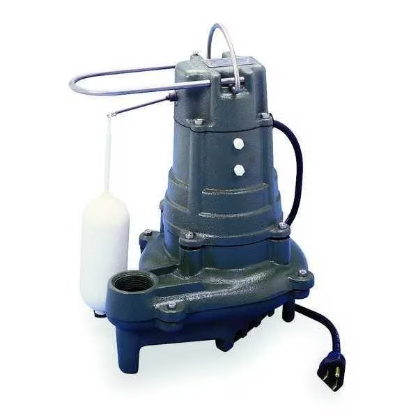 1/2 HP 1-1/2" F Submersible Sump Pump 115V Vertical, Zoeller, Mfr#: M137