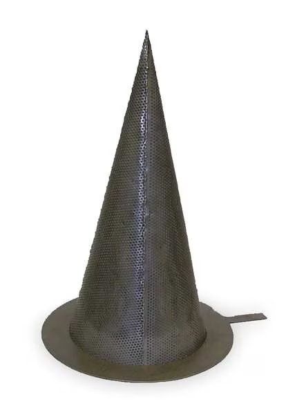 Temporary Strainer, Cone Style, 1 1/2 In, Ssi, Mfr#: TC1VG1W-A4A