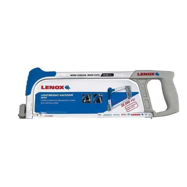 High Tension Hacksaw, Blade Length 12 in, Teeth per Inch 24, Metal, Lenox, Mfr#: 12131-88300