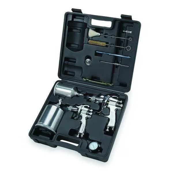 HVLP Spray Gun Kit, Gravity, Binks, Mfr#: 98-3170