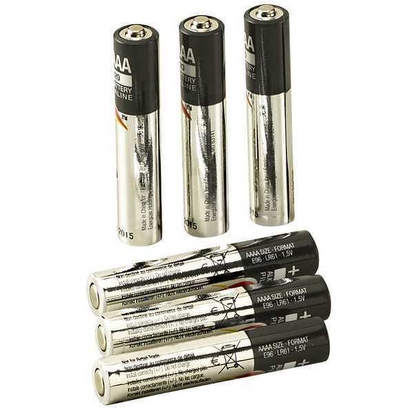 Stylus Alkaline AAAA AAAA Battery, 6 PK, Streamlight, Mfr#: 65030