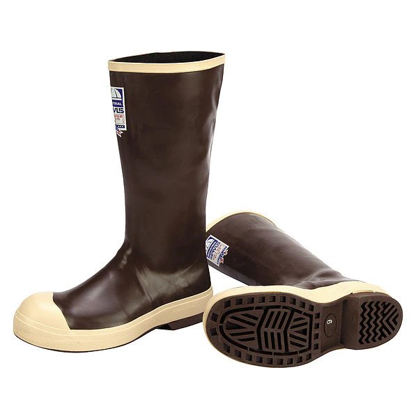 Mid-Calf, Sz 8, 15" H, Tan, Stl, PR, Honeywell Servus, Mfr#: 22214/8