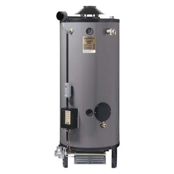 Natural Gas Commercial Gas Water Heater, 91 gal., 120V AC, Rheem-Ruud, Mfr#: G91-200