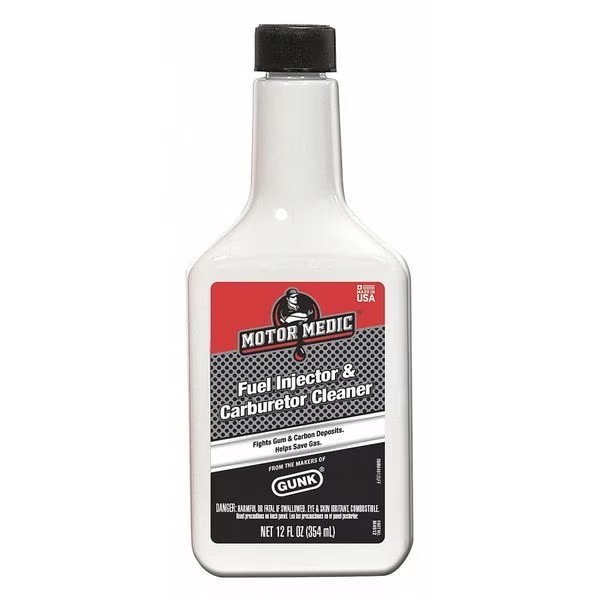 Fuel Injector Cleaner, 12 oz. Size, Amber, Motor Medic, Mfr#: M4912