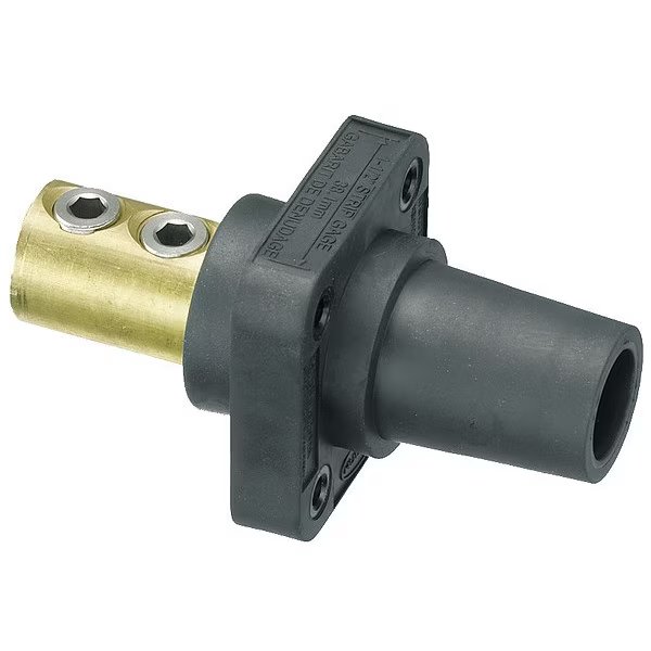Receptacle, Female, Blk, 600VAC/250VDC, Hubbell, Mfr#: HBLFRBK