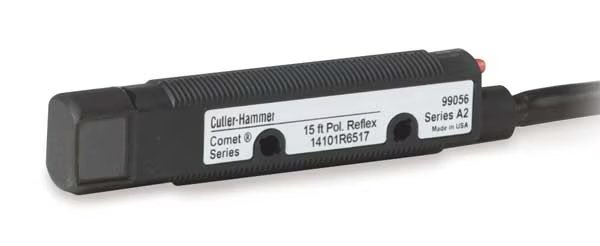 Photoelectric Sensor, Cylinder, Reflective, Eaton, Mfr#: 14101RQD03