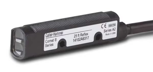 Photoelectric Sensor, Cylinder, Reflective, Eaton, Mfr#: 14102A6513