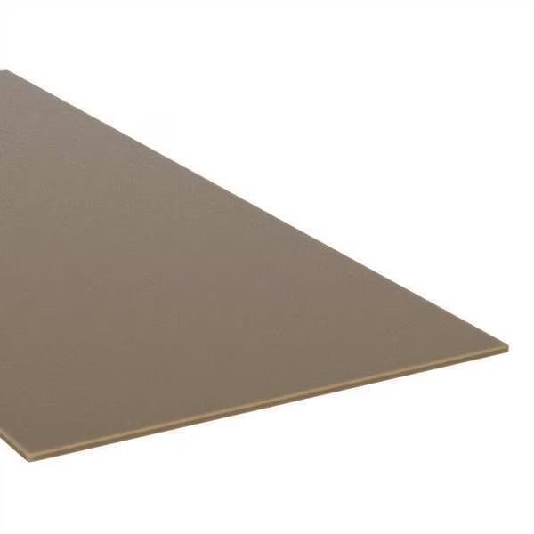 Dark Brown Acetal Homopolymer Rod Stock 6 ft. L, 3/8