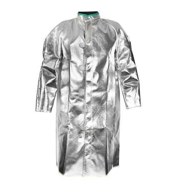 Aluminized Jacket, M, Carbon Kevlar(R), National Safety Apparel, Mfr#: C22NLMD45