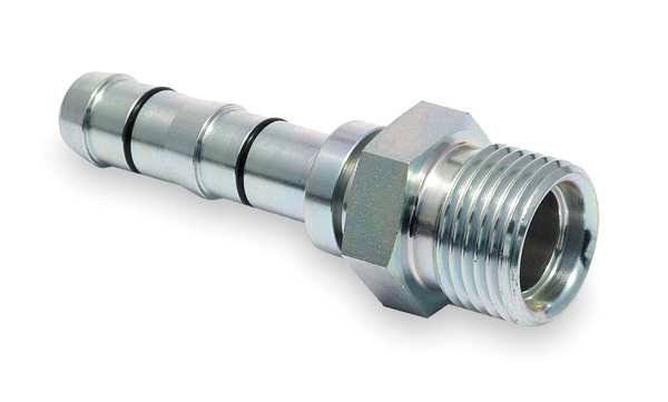 Male Tube Hose Fitting, 8 Dash, Aeroquip, Mfr#: FJ3026-0808S