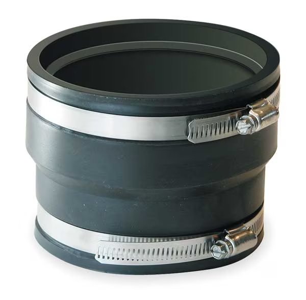 Flex Corrugated Coupling, Pipe Size 4x4