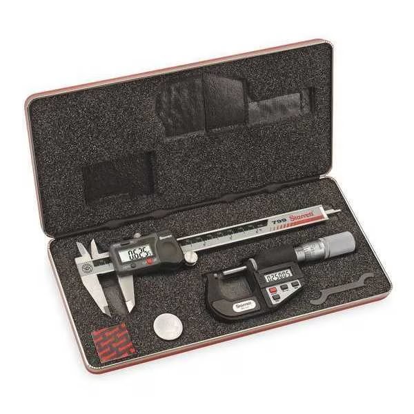 Precision Tool Set w/o Output, 2 Pc, Starrett, Mfr#: S766AZ
