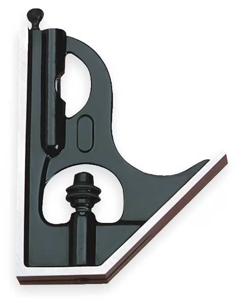 Square Head, Steel, Smooth Finish, Starrett, Mfr#: H33-1224