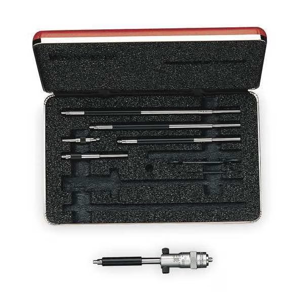 Inside Micrometer Set, 2 to 12 In, Starrett, Mfr#: 124BZ