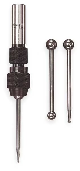 Wiggler/Center Finder Set w/Case, Starrett, Mfr#: S828HZ