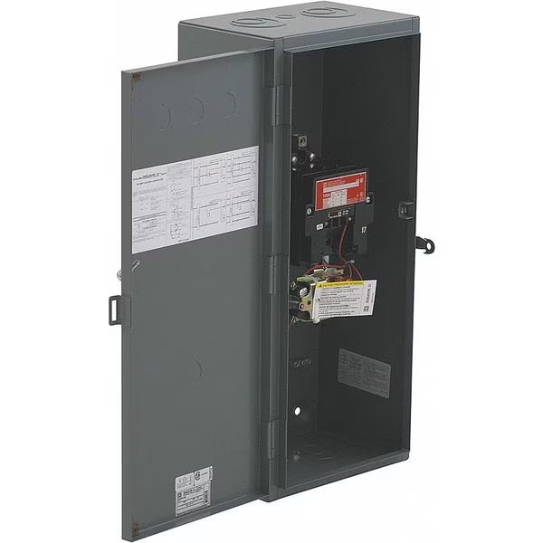 120VAC Mechanically Held Lighting Contactor 3P 100A, Square D, Mfr#: 8903SQG11V02