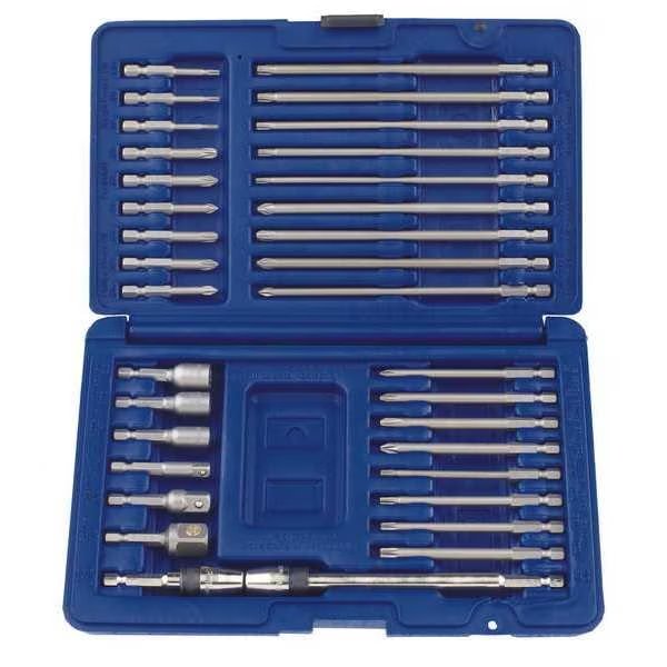 Bit Set, Carbon Steel, For Power Tools, Irwin, Mfr#: IWAF1234