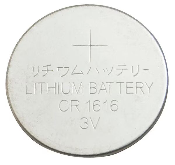 Coin Cell, 1616, Lithium, 3V, EnjoyTool Select, Mfr#: 2CUR6