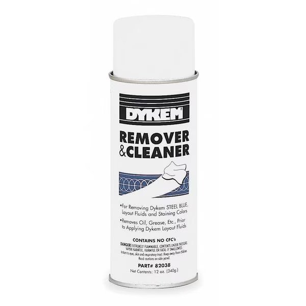 Layout Fluid Remover and Prep, 12 Oz. Net, Dykem, Mfr#: 82038