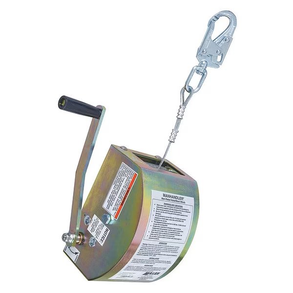 100 ft.L Manhandler Personnel rated Hoi3/16, Honeywell Miller, Mfr#: 8442-Z7/100FT