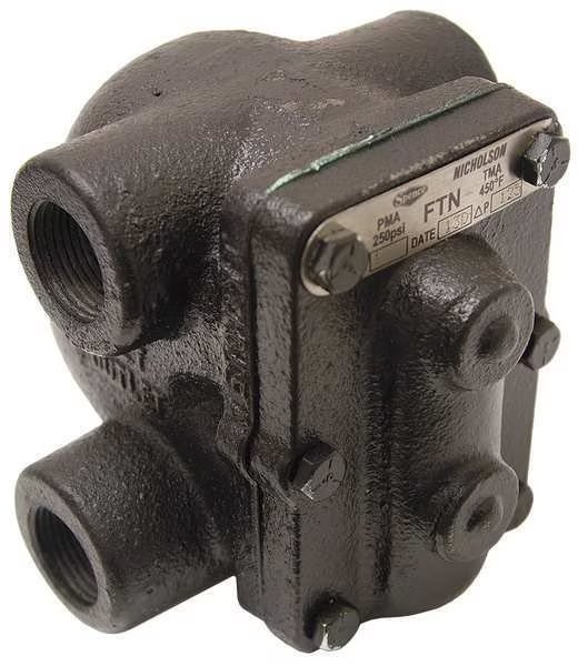 Steam Trap, 15 psi, 450F, 6-1/4 In. L, Crescent Nicholson, Mfr#: FTN-C1E9A