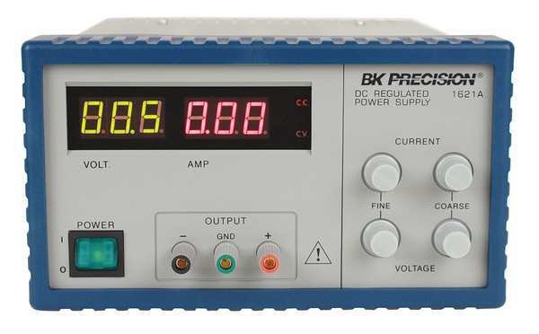 DC Power Supply, Single Output, 0 to 18VDC, B&K Precision, Mfr#: 1621A