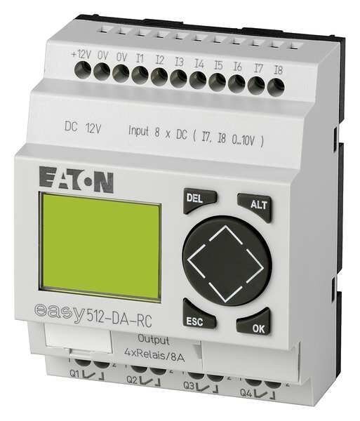 Extension Module, Inputs 8, Outputs 4, Eaton, Mfr#: EASY-E4-UC-12RC1