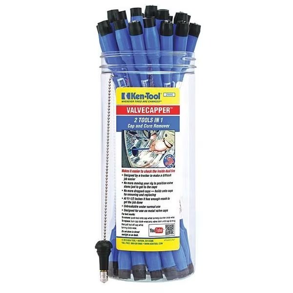 Valve Cap Core Remover, Blue, Fiberglass, Ken-Tool, Mfr#: 29999