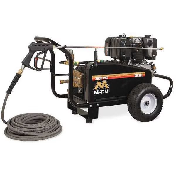 Medium Duty 3000 psi 3.9 gpm Cold Water Gas Pressure Washer, Mi-T-M, Mfr#: GC-3004-0MKD