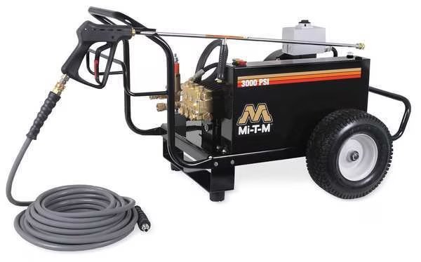 Medium Duty 3000 psi 3.5 gpm Cold Water Electric Pressure Washer, Mi-T-M, Mfr#: GC-3004-0ME3
