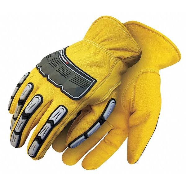Grain Goatskin Driver Back Hand Protection Lined Thinsulate, Size L, Bdg, Mfr#: 20-9-10695-L